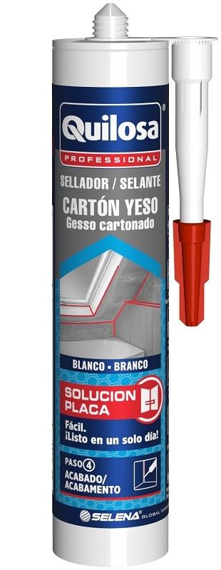 QUILOSA PROFESSIONAL Sellador Acrílico 280 ml Blanco Cartón-yeso